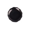 G Decor Crystal Glass Torus Flower Pull Knob for Kitchen