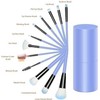 LOVHIDE 12 Pcs Makeup Brushes For Foundation, Eyeshadow, Eyebrow, Eyeliner,