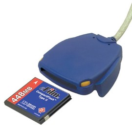 Delkin DDREADER-12 USB Card Reader for CF Type I and II
