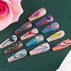 Flat Back Multi-shaped And Round Glass Nail Art Rhinestones Set