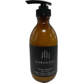 LOREDANA | Crema Corporal Ámbar Negro Y Bergamota | Ayuda A Hidratar, Humectar Y Tiene Antioxidantes Que Oxigenan La Piel | Da Frescura A La Piel | Libre De Parabenos Y Sulfatos (250 ml)