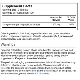 Vitacost Vitacost Magnesium Citrate - 400 mg - 240 Tablets