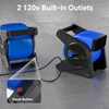 shinic 15" pivoting blower fan,portable pivoting blower fan with Reset
