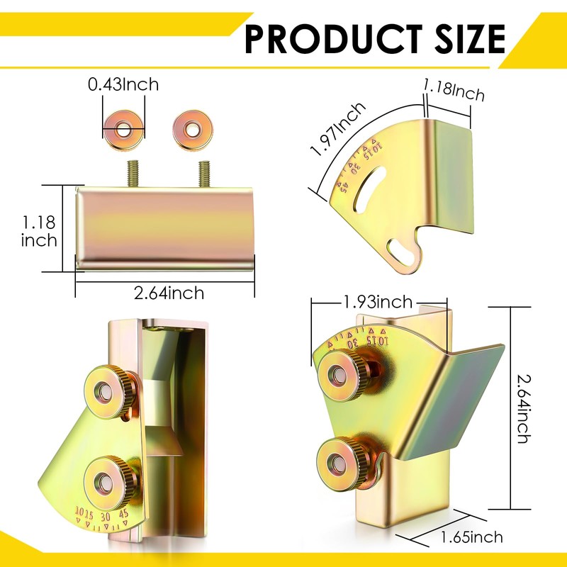 Feekoon Knife Sharpening Angle Guide for 1 x 30 Belt