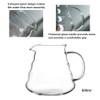 Pour Over Coffee Maker Set – Includes Glass Coffee Dripper,