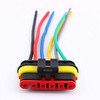 1 Set Waterproof Connectors, 6 Pin Waterproof Cable Connector, 6