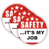 Unbranded/Generic 3-pack Safety Its My Job Hard Hat Stickers | Helmet Decals Labels Laborer