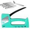 HAUSHOF Light Duty Staple Gun Upholstery Staple Gun w/Remover 800PC