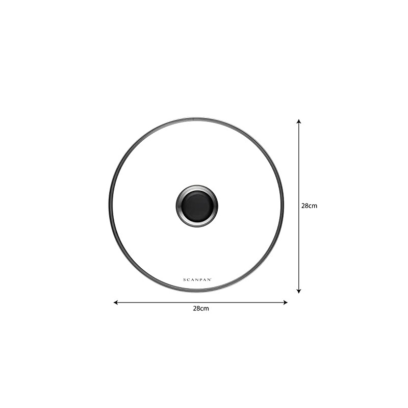 CLASSIC - Glass Lid 11.0 inches (28 cm)
