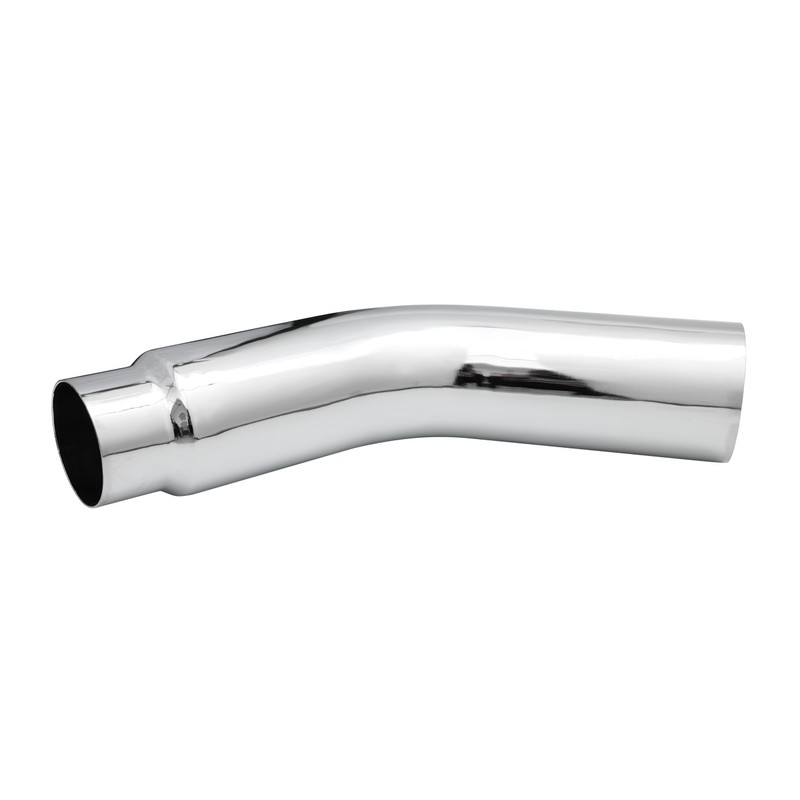 Chromed Exhaust Elbow,6" * 23", 5"ID, 45 Degree