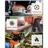 HUQUZN Cylinder Piston Kit Fit for Stihl MS291 MS291C MS