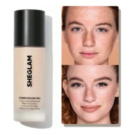 SHEGLAM Complexion Pro Base Líquida Mate Larga Duración - Chantilly