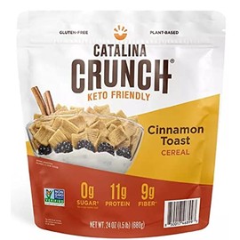 Catalina Crunch Keto-Friendly Breakfast Cereal, Cinnamon Toast (24 oz.)