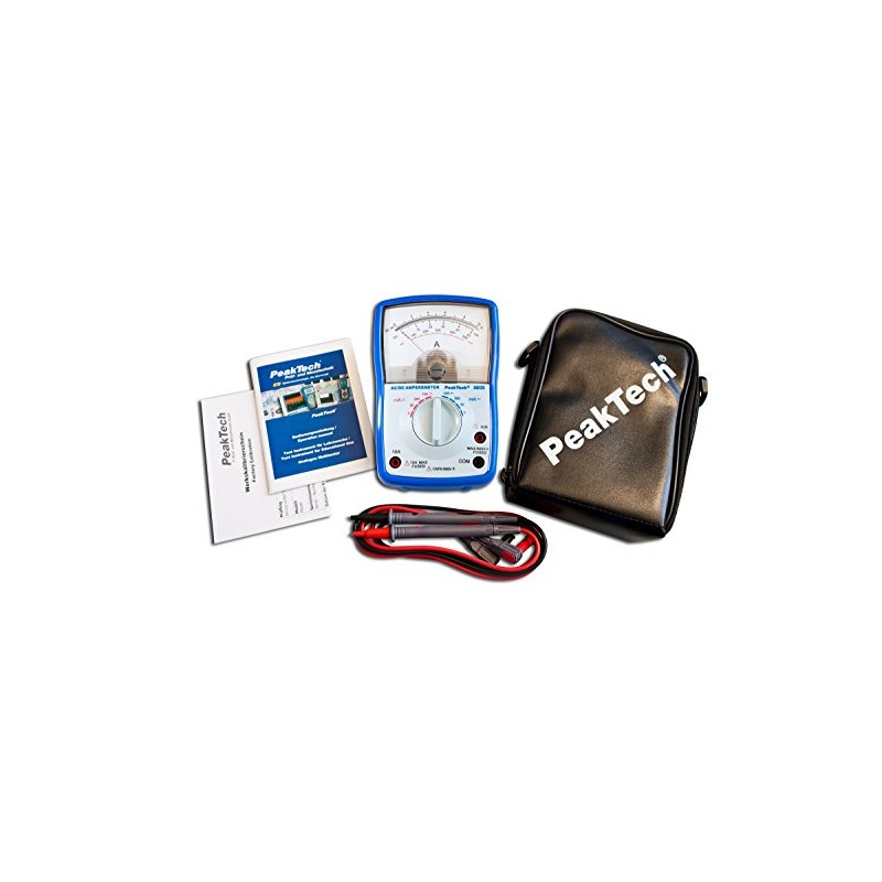 PeakTech P 3203 Ammeter, Cat Iii 600 V Max 10