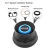 RECOIL SPB65K 4 Pack Foldable Silicone 6.5” Car Speaker Baffle