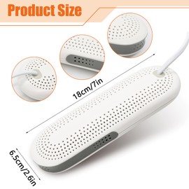 Idota Electric Shoe Dryer, Shoe Dryer, Portable, Electric Shoe Dryer with 3 Modes Timer for Shoes, Shoe Dryer, Children's Shoes, Antibacterial for Shoes, Ski Boots, Gloves, Socks