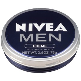 Nivea Men- NIVEA Men Creme - Crema multiusos para hombres - Loción para rostro, manos y cuerpo - Lata de 2,6 oz