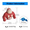 YANZHE Novelty Red Monkey Toy, Squeeze Gorilla, Stretchy Squishy Monkey,