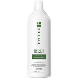 Biolage Strength Recovery Acondicionador Reparador de Cabello Dañado 1L Acondicionador Reparador y Fortalecedor Fórmula Vegana & Libre de Crueldad Animal
