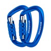 Braveshine 12KN Auto Lock Carabiner, Load Capacity 2645.5 lbs (1200