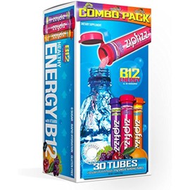 Zipfizz Healthy Energy Drink Mix, Hydration with B12 and Multi Vitamins, Variety