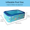 Baiao Inflatable Pool, Inflatable Swimming Pool, 59'' Blow Up Pool
