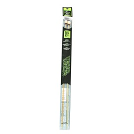 Clover Takumi Bamboo 13 Inch Single Point Knitting Needle Size 1