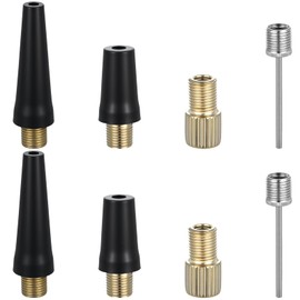 8PCS Needle Inflating Tire Pump Replacement for Portable Tire Inflator Air Compressor Adapter Kit, Ball Needles for Air Pump, Inflatables, Sport Balls, Bicycles,Bike and Inflator Adapter Kit