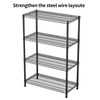 SINGAYE 5 Adjustable Heavy-Duty Garage Shelving Storage Shelf Wire Shelving