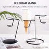 Anwangda Ice Cream Cone Holder Iron Art - Ice Cream