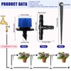 VooGenzek 120 Pieces 4/7 mm Automatic Drip Irrigation Set, 40