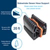 Camco Sidewinder 20-Ft Camper/RV Sewer Hose Support | Telescoping Design