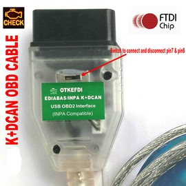 KDCAN OBD2,K+Dcan OBDII Ediabas NCS Expert Diagnostic Scanner