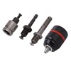 ZAWELIYO Keyless 1/2in Drill Chuck, Self Tightening Drill Chuck for