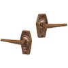 Kawaguchigiken Home Lever Brown Color Display Lock HL-4CB