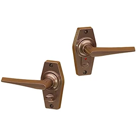 Kawaguchigiken Home Lever Brown Color Display Lock HL-4CB