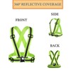 HYCOPROT Reflective Vest 2 Pack Safety Gear with High Visibility