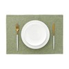 AOKSUNOVA Cloth Placemats Set of 4 Farmhouse Linen Table Mats