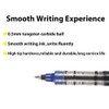 FRIUSATE 24 Pieces Rollerball Pen, 0.5mm Black Blue Gel Pens