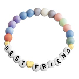 Iweca Friends Stocking Stuffers Christmas Gifts For Friends Bestie Little Words Project Bracelet Trendy Stuff Friendship Bracelets Friend Gifts For Women