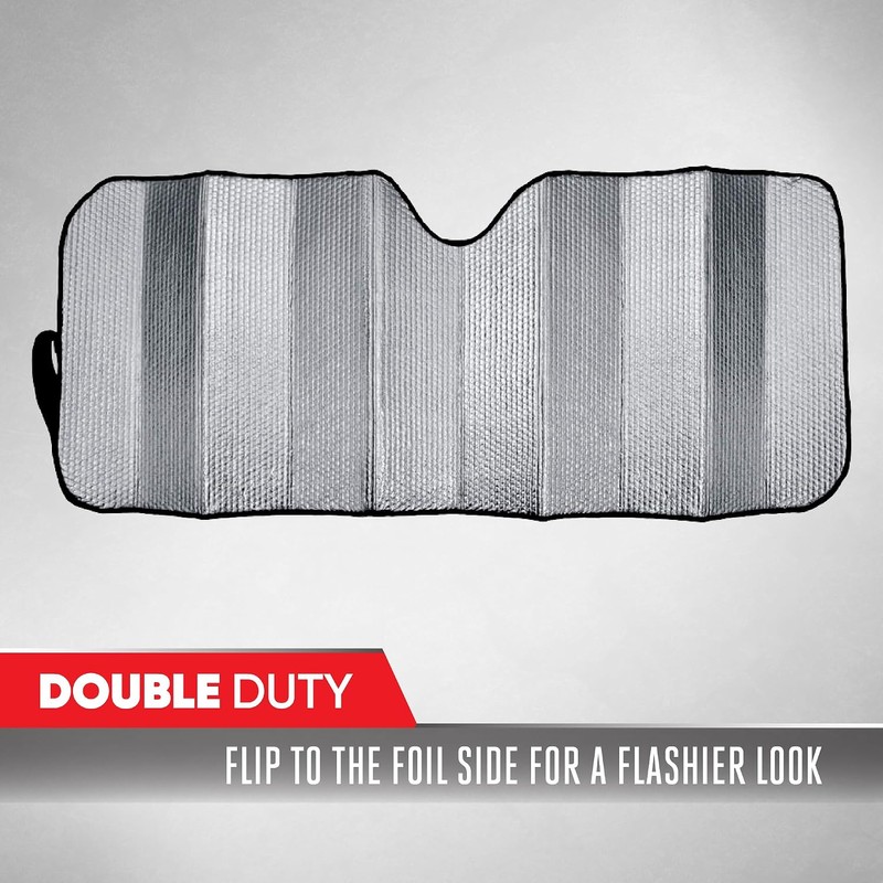 Parasol para Parabrisas Delantero Motor Trend AS-311-GR Gris Plegable 147.3