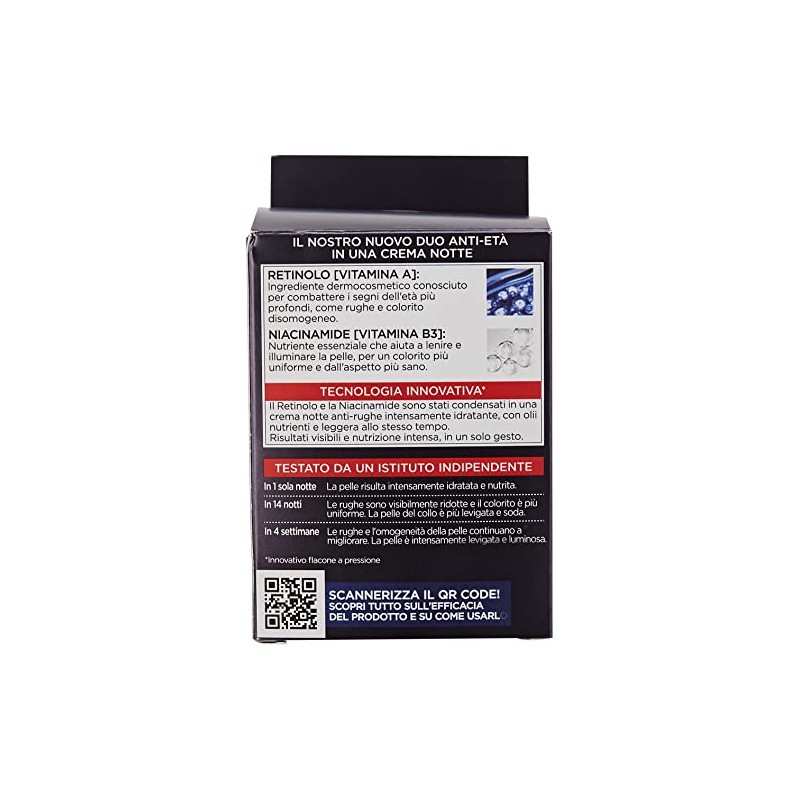 Revitalift Laser Pressed Cream Retinol + Niacinamide Night