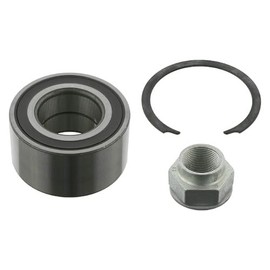 febi bilstein 28142 Wheel Bearing Kit with Axle Nut and Retaining Ring, 1 Piece
