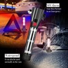 Unicumoo Solar Powered Car Safety Hammer Flashlight with Seatbelt Cutter,