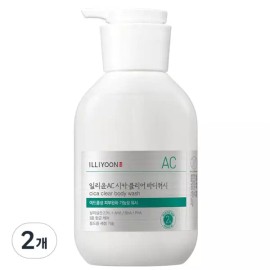 Elgyeom 일리윤 AC 시카 클리어 바디워시, 400ml, 2개 Elgyeol AC Cica Clear Body Wash, 400ml, 2pcs [Agreement to provide personal information to a third party - for delivery purposes only]