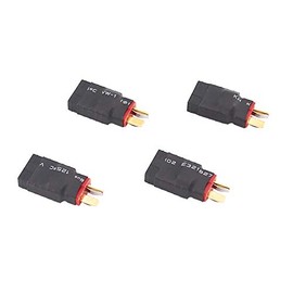 BDHI 4pcs Male Deans to Female TRX Traxxas Adapter Connector Revo Brushless LiPO(BDHI-16)