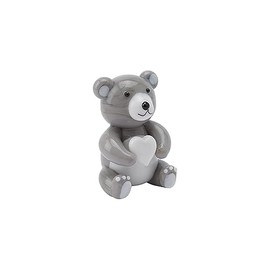 CGB Giftware Glass Teddy Bear | Love Heart | Collectable Ornament | Decorative | Home Accessory | Gift Boxed | Gift For All | Send With Love GB07083
