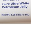 Covidien Vaseline 3.25 Oz Tube - 100% White Petrolatum Skin