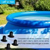 Above Ground Swimming Pool Filter Pump Strainer Hole Plug Stopper