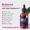 Balance Vitamin B12 Liquid Drops - High Strength 3000mcg -